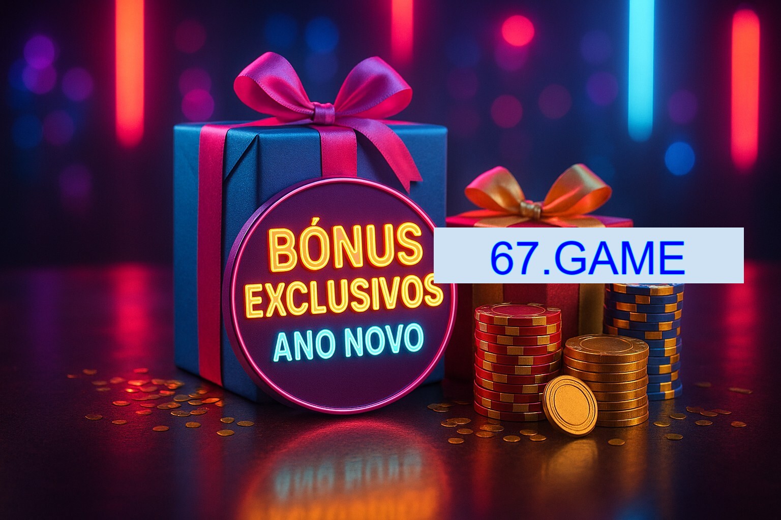 Promoções de Ano Novo no 67.GAME
